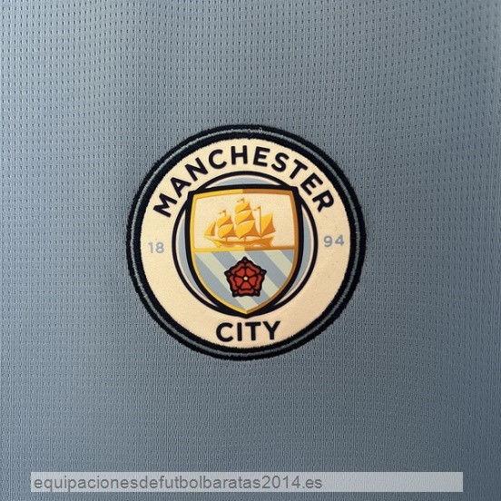 Nuevo Tailandia 1ª Camiseta Manchester City 24/25 Azul Baratas